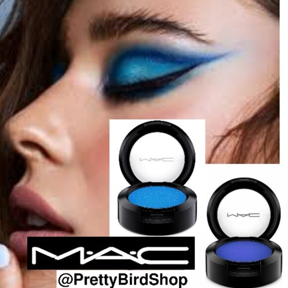 2 MAC shadows TRIENNIAL WAVE & IN THE SHADOWS Frost NIB - Picture 1 of 6